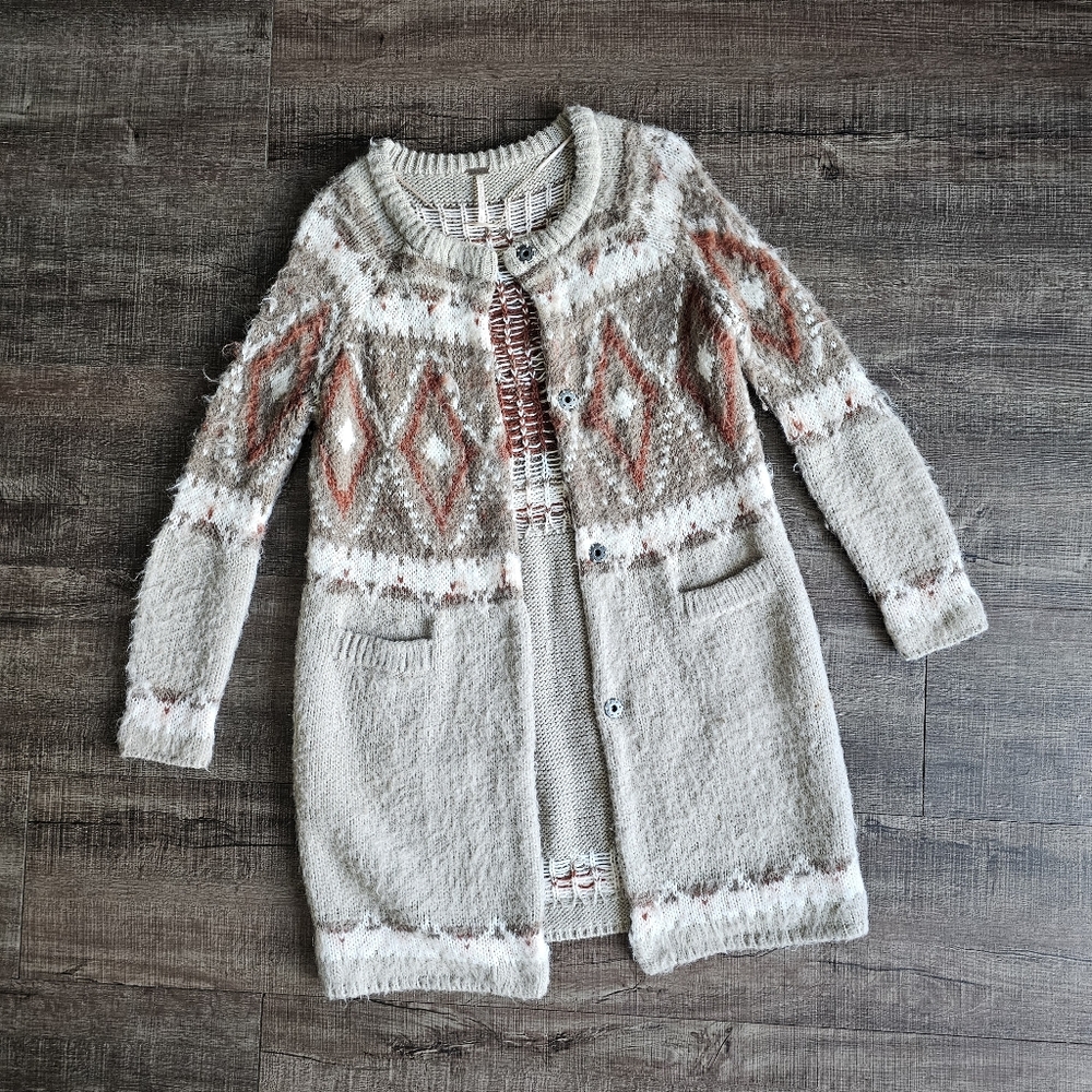 FREE PEOPLE - Long Cardigen Sweater